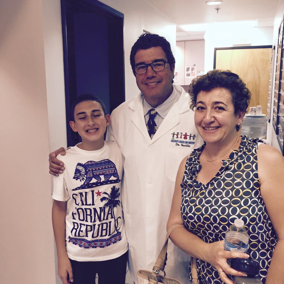 Dr Surillo and his patient