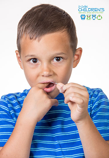 flossing children